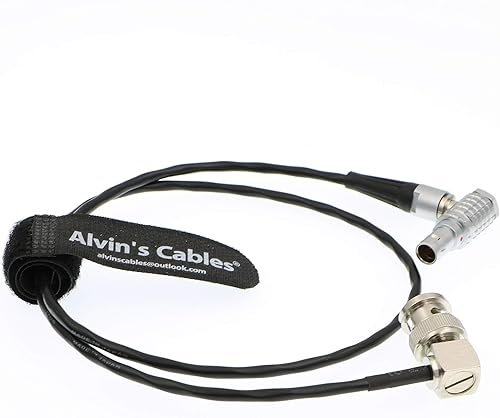 Miniatura 3 de Alvin's Cables BNC a 5 pines código de tiempo en cable para dispositivos de sonido ARRI Alexa cámara 19.7 in  19.7 pulgadas