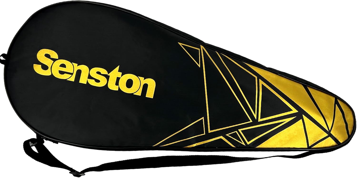 Senston Tennis Racket Cover Bag - Unisex Single Racquet Case with Adjustable Shoulder Strap, Lightweight Protection