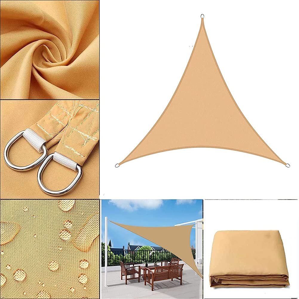 Homcom Outsunny - Tenda A Vela 3 X 3 X 3 M, Triangolo, Colore - Foto 4