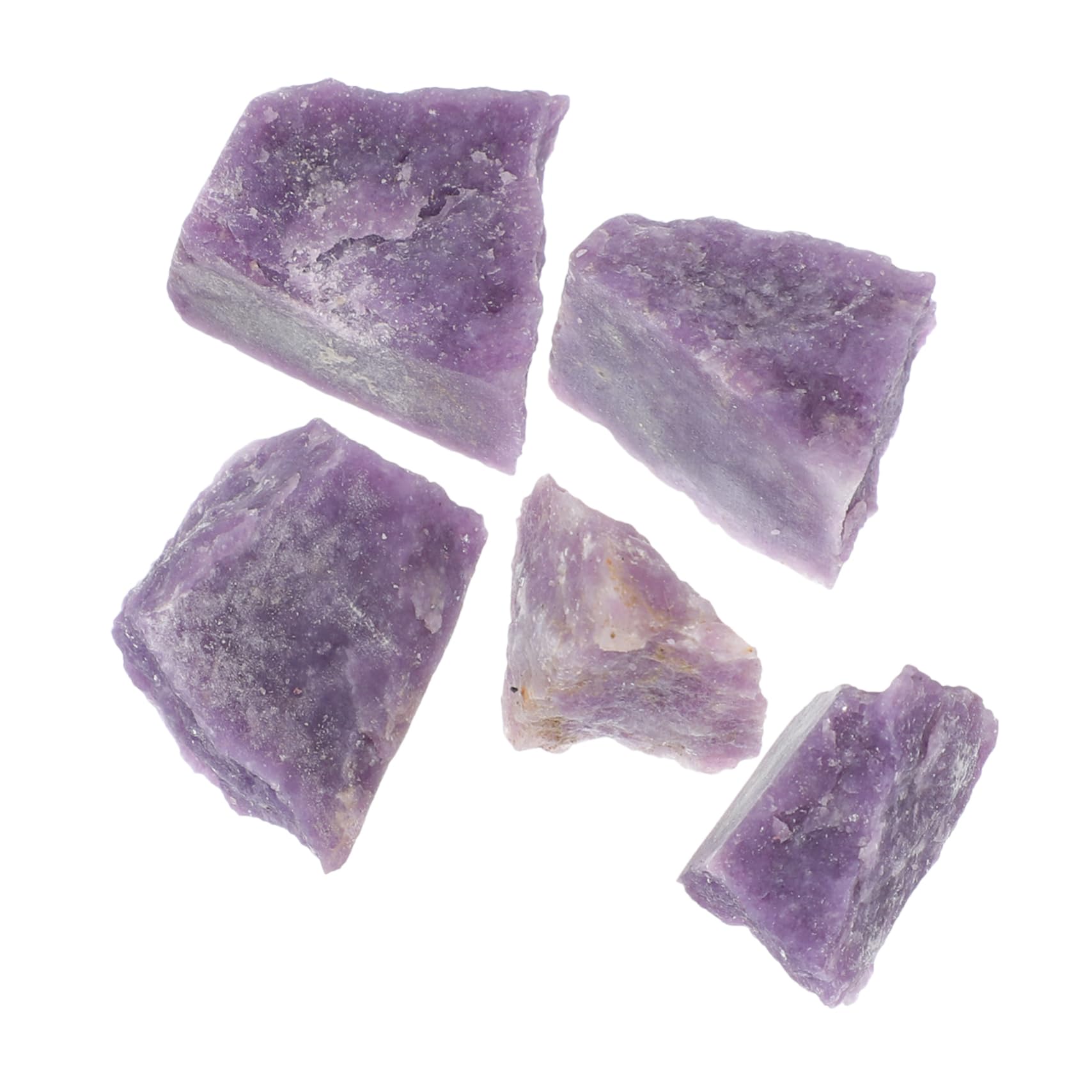 OUNONA 1 Set Purple Mica Ore Mineral Stones Decor Ores Adornments Purple Ores Decorations Small Irregular Ores Teaching Samples Irregular Ores Decor Natural Ores Rough Ores Ore Sample