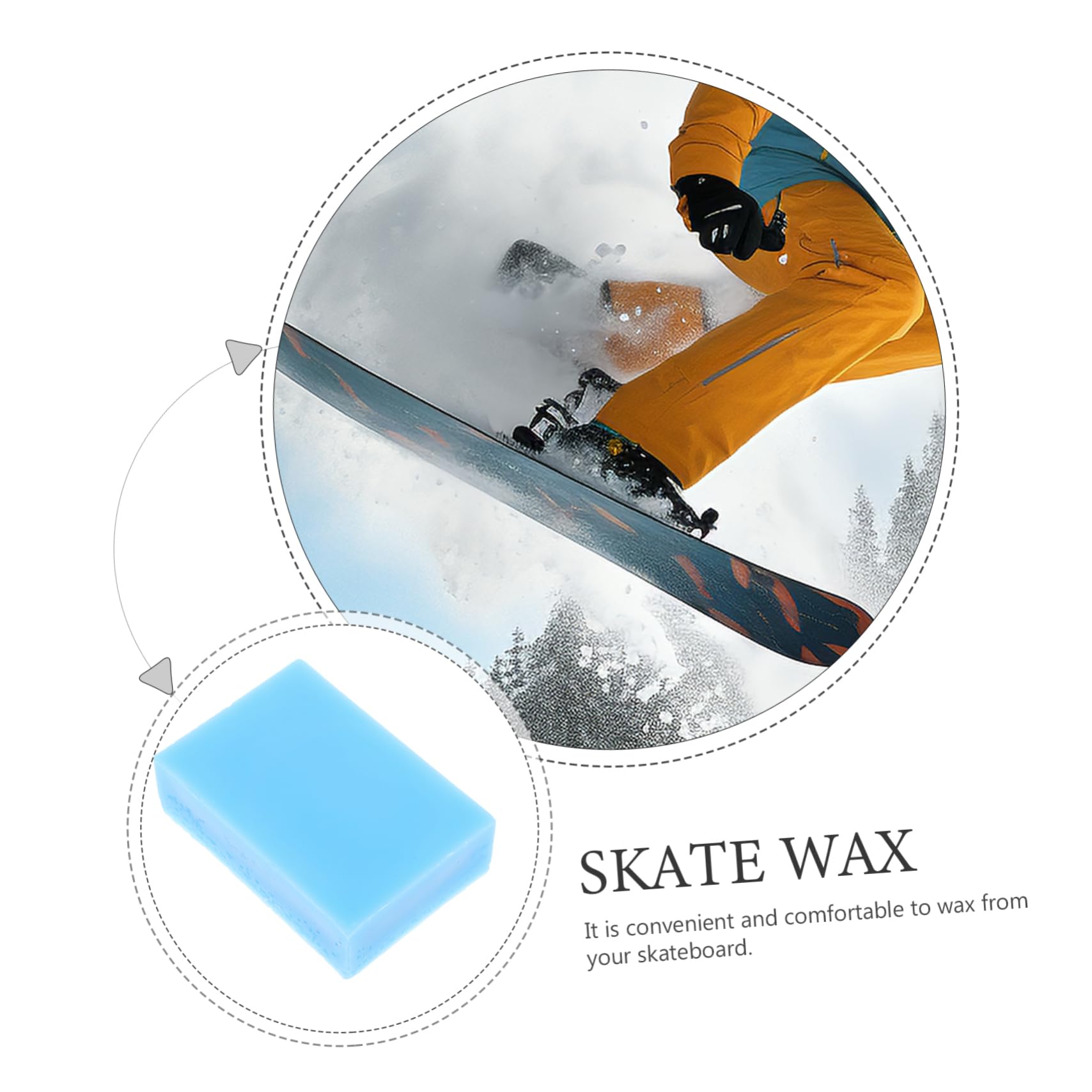 Yardwe 2 Uds para Snowboard Práctica para Tablas De Esquí Limpiador De para Monopatín para Tablas De Esquí De Limpieza Profunda para Limpieza De Tablas De
