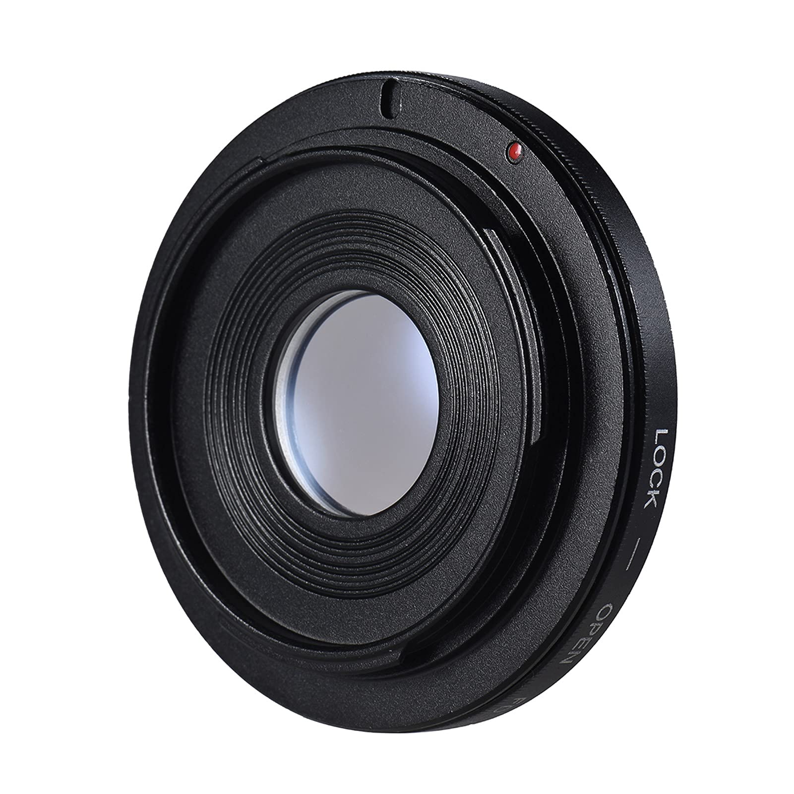 Adattatore FD a EF con elemento di vetro ottico Abilita Focus Infinity per le lenti FD FL su DSLR Mount della fotocamera compatibile con la telecamera compatibile con 5d 6d 7d