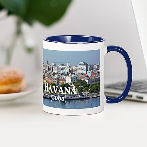 Miniatura 4 de CafePress Havana (Cuba) Taza de café de cerámica de 11 oz (11.0 fl oz)