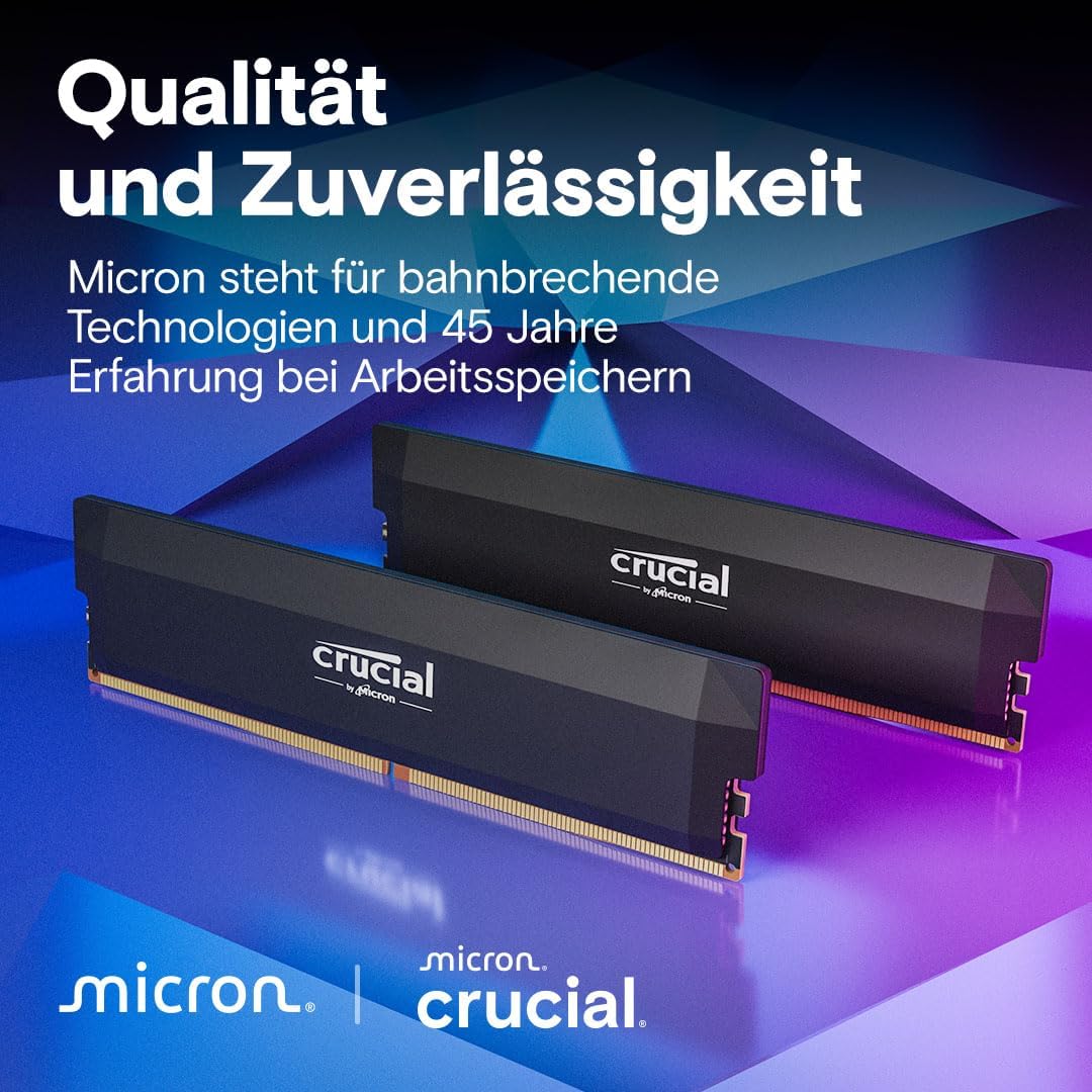 Crucial Pro DDR5 RAM 32GB Kit (2x16GB) 6000MHz CL36 Chile | Ubuy