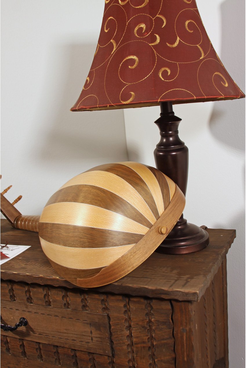 Roosebeck Tenor Lute-Kulele Ukulele Variegated - Walnut - Image 5