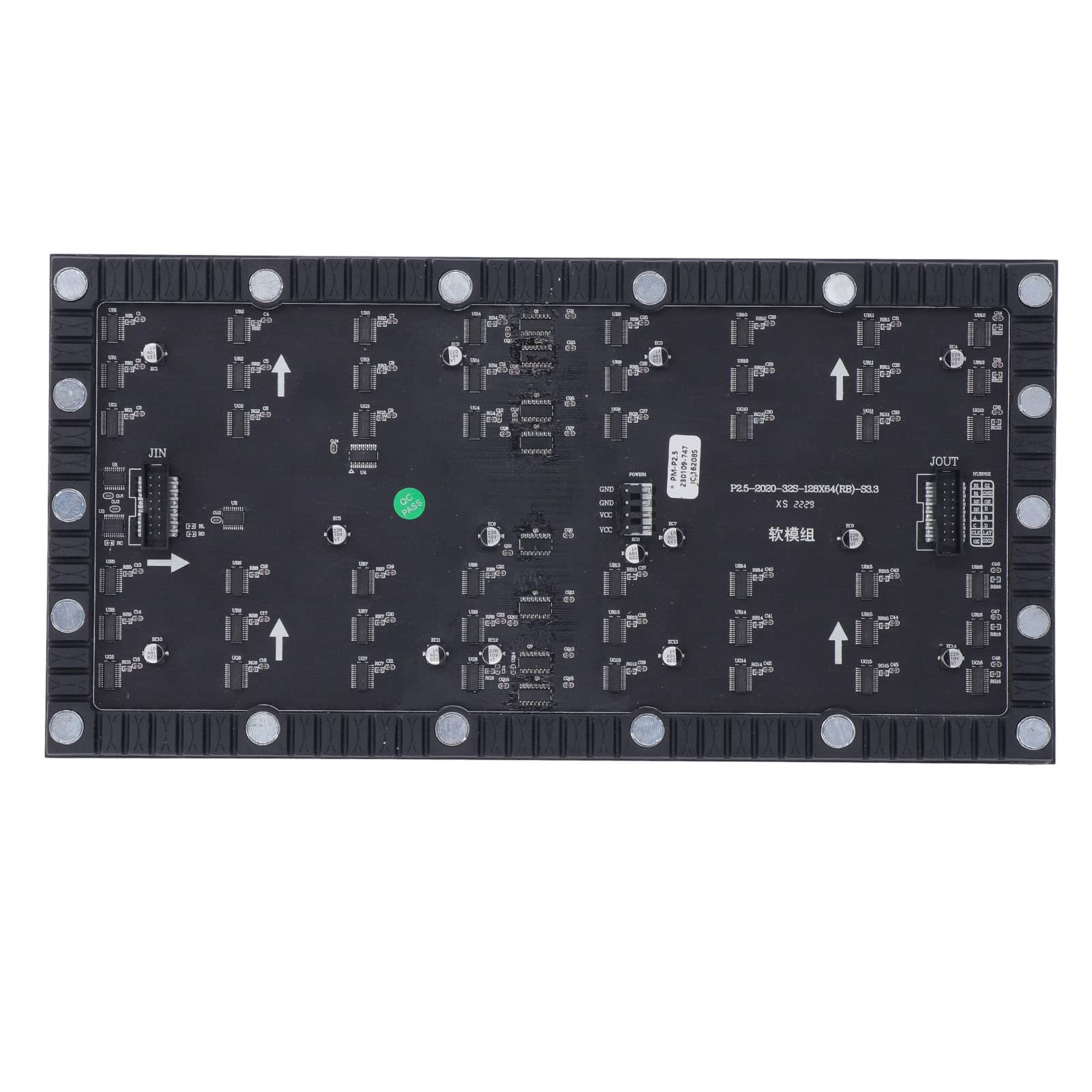 Flexible Full Color LED Panel CHAINABLE Bendable Design for Hotel KTV BAR Magnetic Back Suitable Xmas Wedding Party Decoration