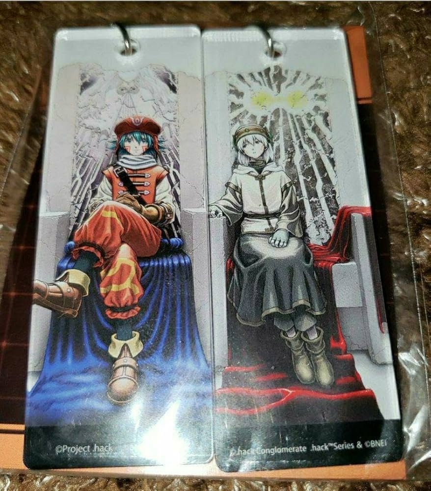 .hack//20周年記念展　カイト・司プレートキーホルダー Amazon.co.jp: .hack// 20周年 記念展 カイト 司 プレート
