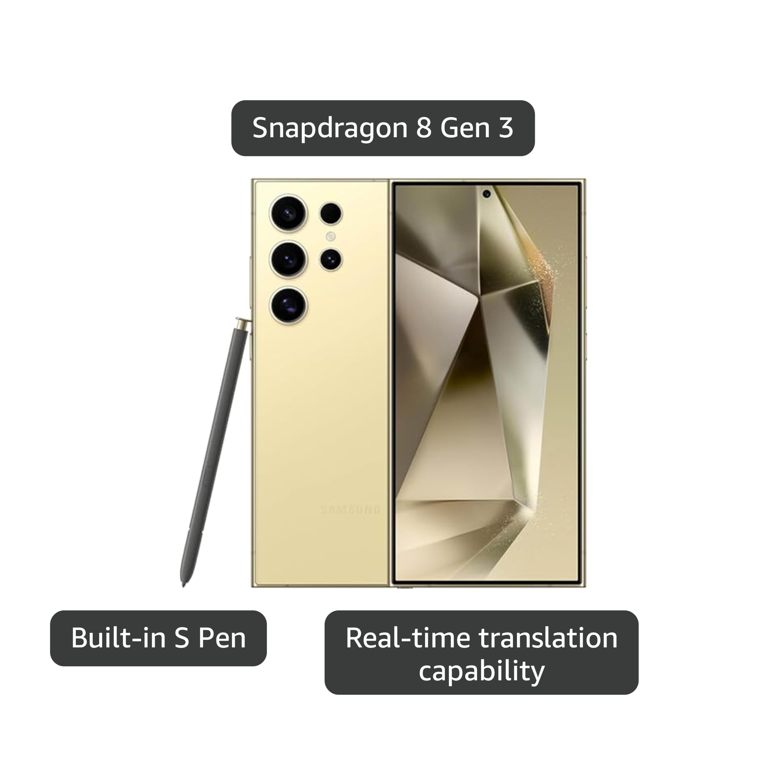 Amazon.com: SAMSUNG Galaxy S24 Ultra 5G Factory Unlocked 256GB