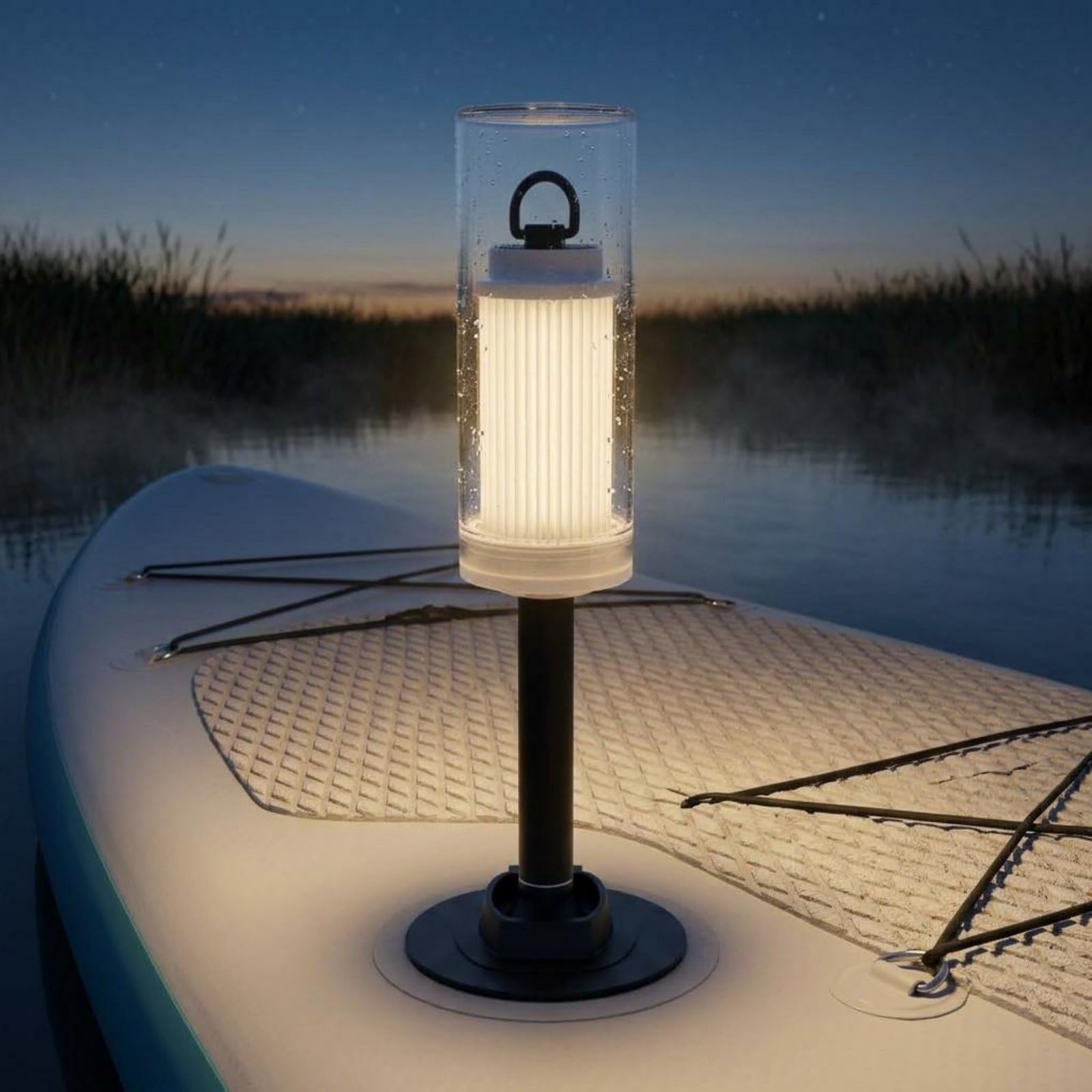Gralara Tavola da Paddle Board Impermeabile Tavola da Paddle Gonfiabile Leggero per Notte, style to 3