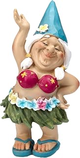 Pacific Giftware PT Bikini Lady Gnome Garden Resin Statue