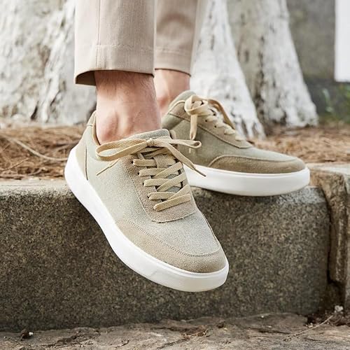 Miniatura 3 de OrthoComfoot Zapatos de fascitis plantar para hombre, zapatos de tendinitis de Aquiles para hombre, tenis de moda con soporte de arco con diseño de