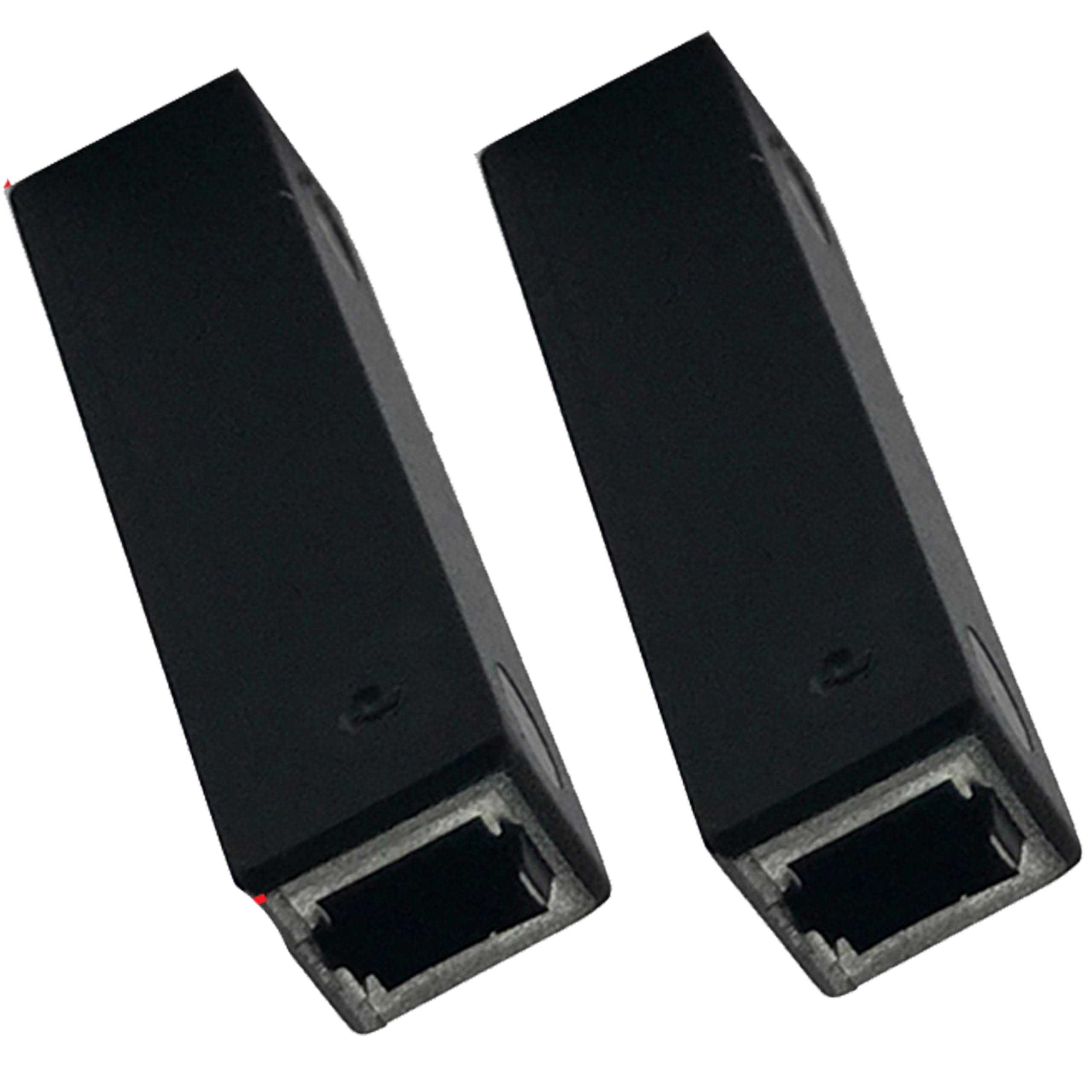 Universal Hardware Black / Silver Spindle Sleeves Shims Converts Nylon Sleeve (Nylon 6-8Mm -2Pcs)