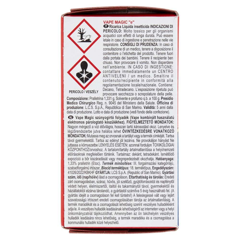 VAPE RICARICA LIQUIDA 60 NOTTI CLASSIC : Amazon.it: Elettronica