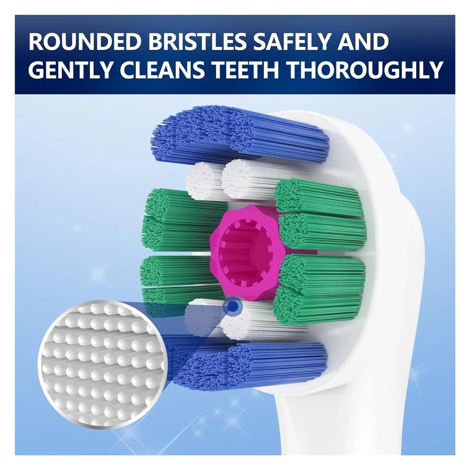 Testine For Spazzolino Elettrico, Compatibili Con Braun,