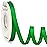 Ribbli Double Faced Emerald Green Satin Ribbon,3/8 x Continuous 25 Yards,Use for Bows Bouquet,Gift Wrapping,Floral Arrangement
