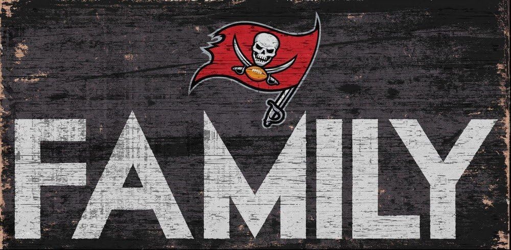 Fan Creations Tampa Bay Buccaneers Family Sign, Multicolor