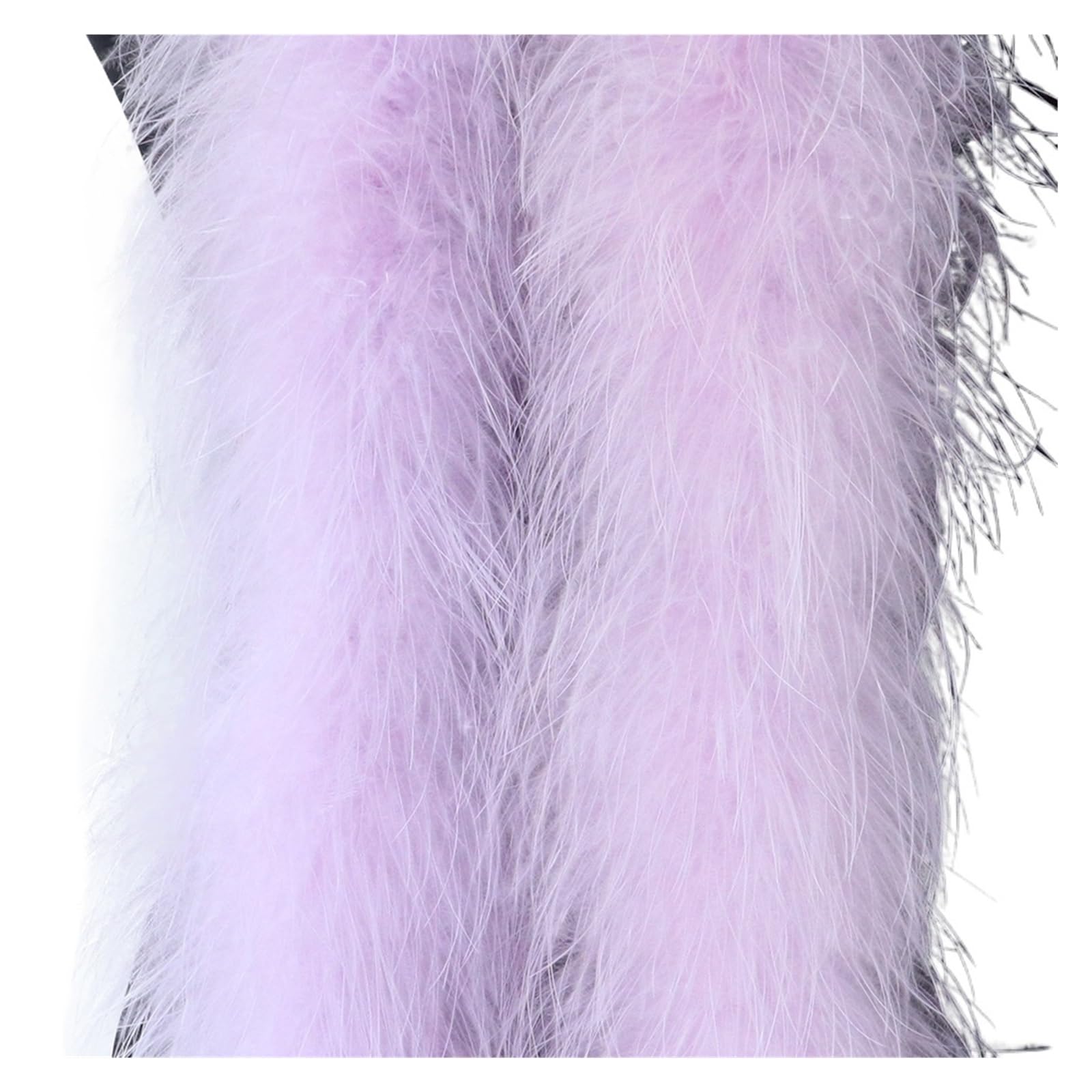 Bunte Federboas Flauschige Marabu-Federboa for Hochzeit, Party, Kostüm, Basteln, Bühnendekoration, Flauschige Federboas, DIY-Federn(Color 9,50G)