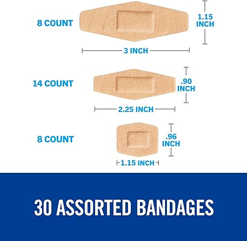 Miniatura 4 de Nexcare Vendaje suave n Flex tamaños surtidos 30 unidades