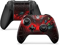 Vista 7 de Calcomanía para consola Xbox ONE X Spider + 2 fundas de controlador