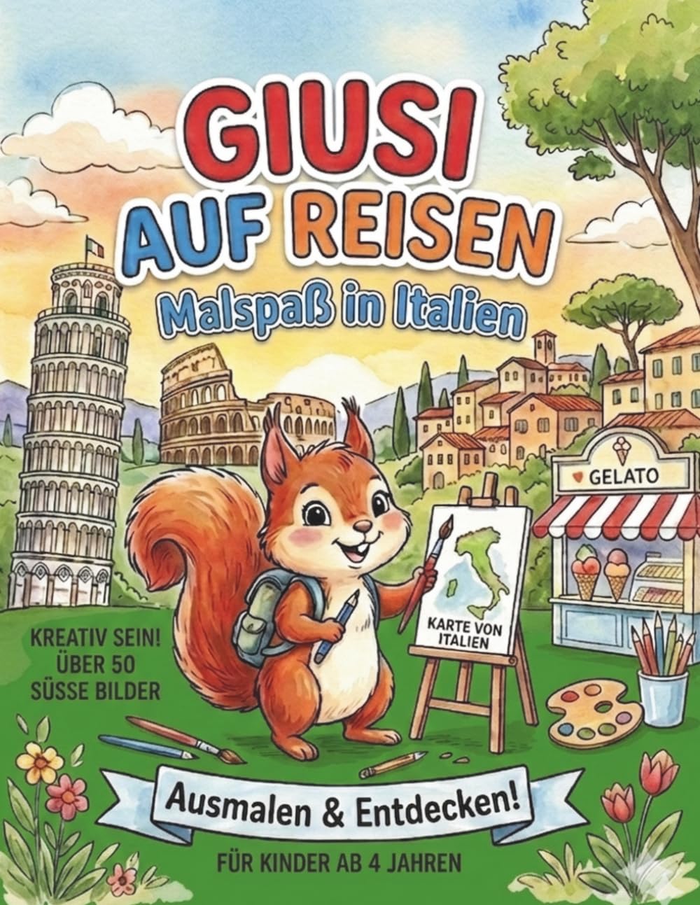 Giusi auf Reisen: Malspaß in Italien