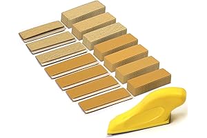 70 Sheets Micro Detail Sandpaper for Crafts and Tight Spaces