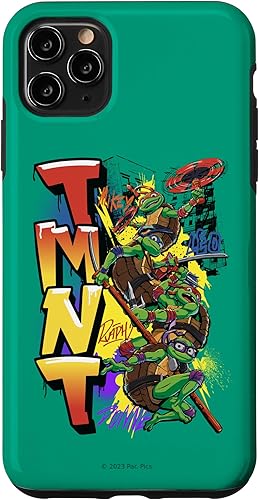 iPhone 11 Pro Max Teenage Mutant Ninja Turtles Mutant Mayhem NYC Graffiti Case
