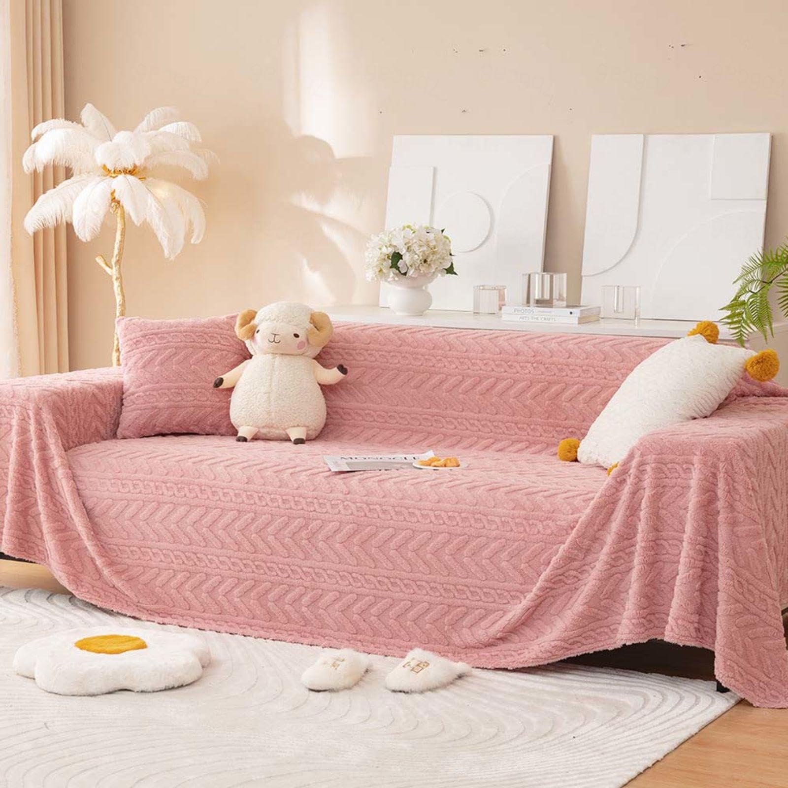 Extra Large Sofa Throws for 4 Seater Sofas M180x230cm