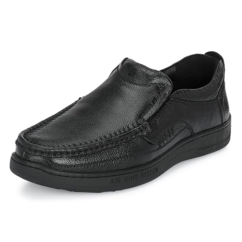 Genuine Leather Men's Formal Slip on Loafers thumbnail