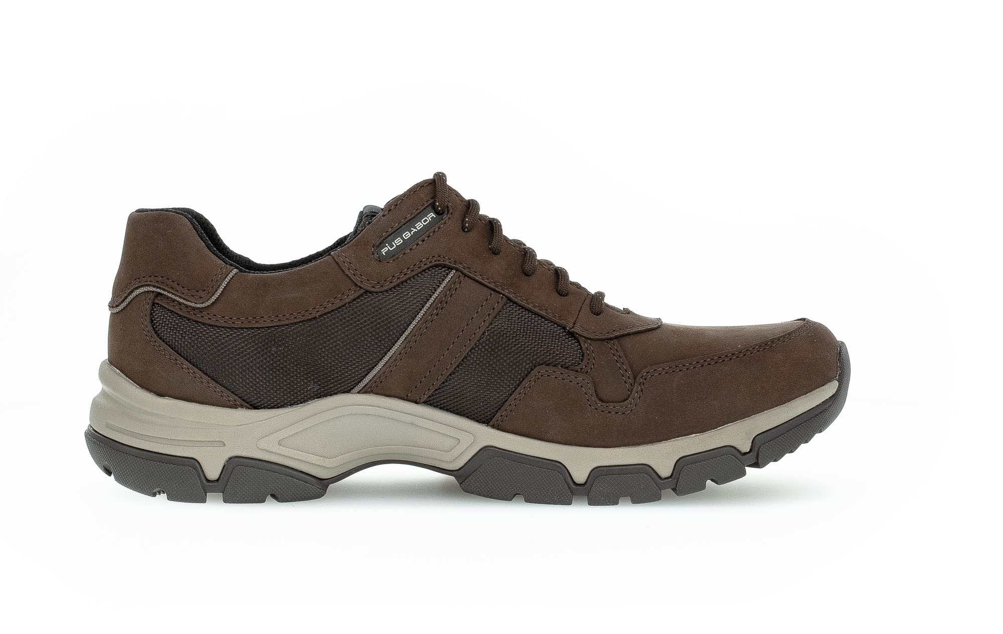 Pius Gabor Hombre Zapatillas, de Caballero Zapatillas Bajas,Gore-Tex, Cuero Certificado, Plantilla Intercambiable