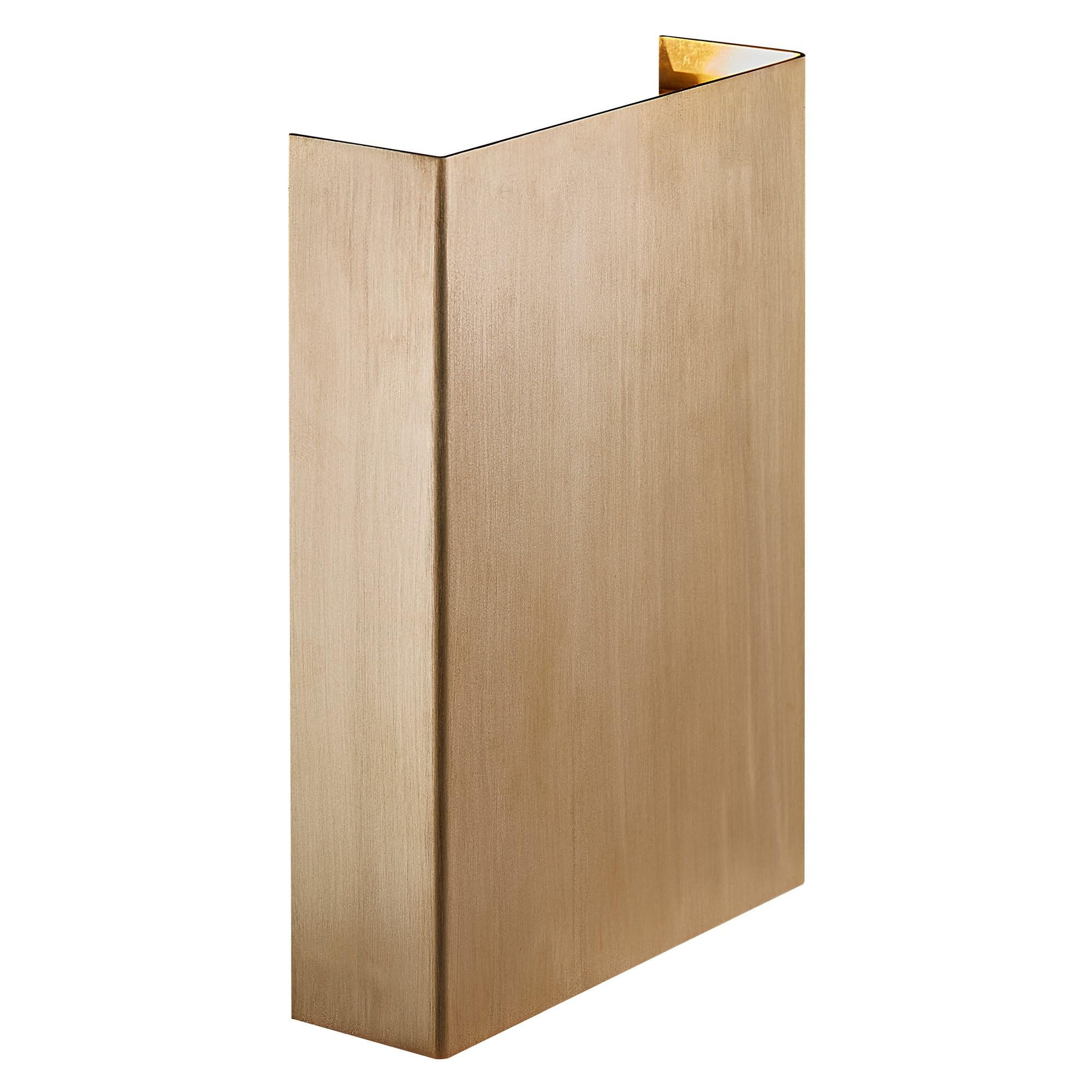 Nordlux Fold Outdoor Wall Light Brass Brass Garden LED IP54 3000k Mains