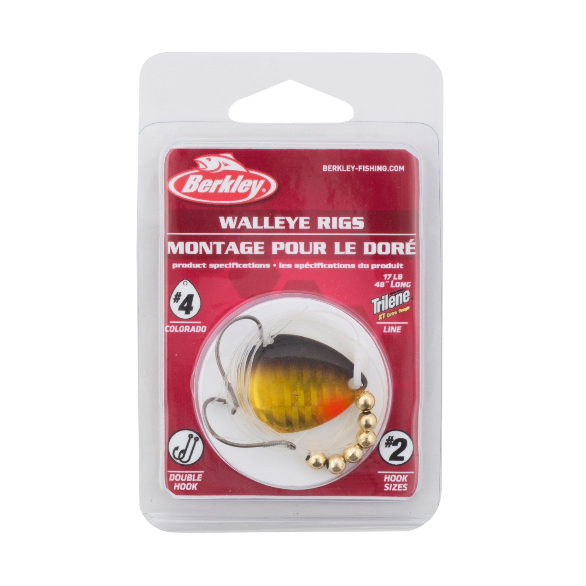 Berkley® Walleye Rig - Colorado, Black Gold