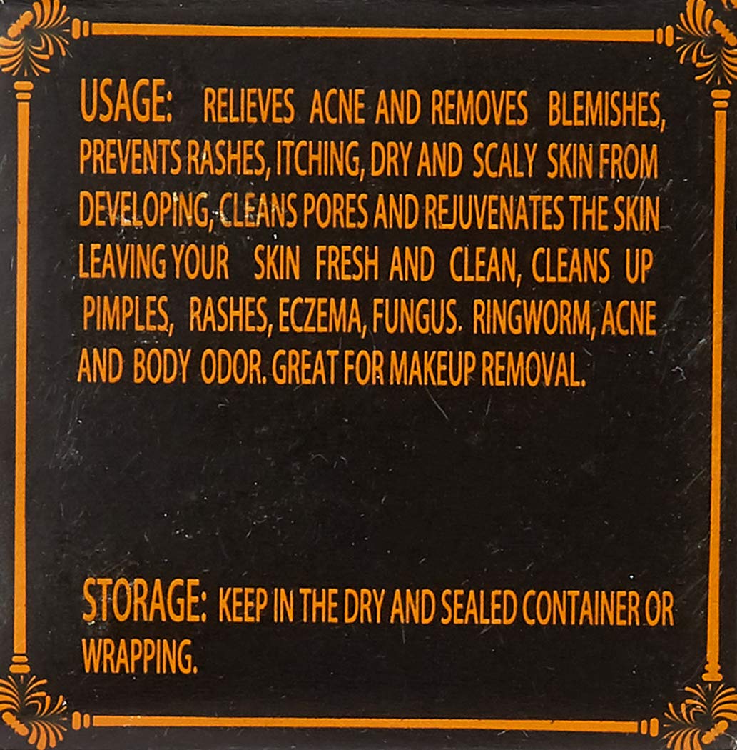 SmellGood - African Black Soap, totally natural, best quality, raw and organic soap, great for body and face wash, imported from Ghana, 8oz bar, 10 Units Set