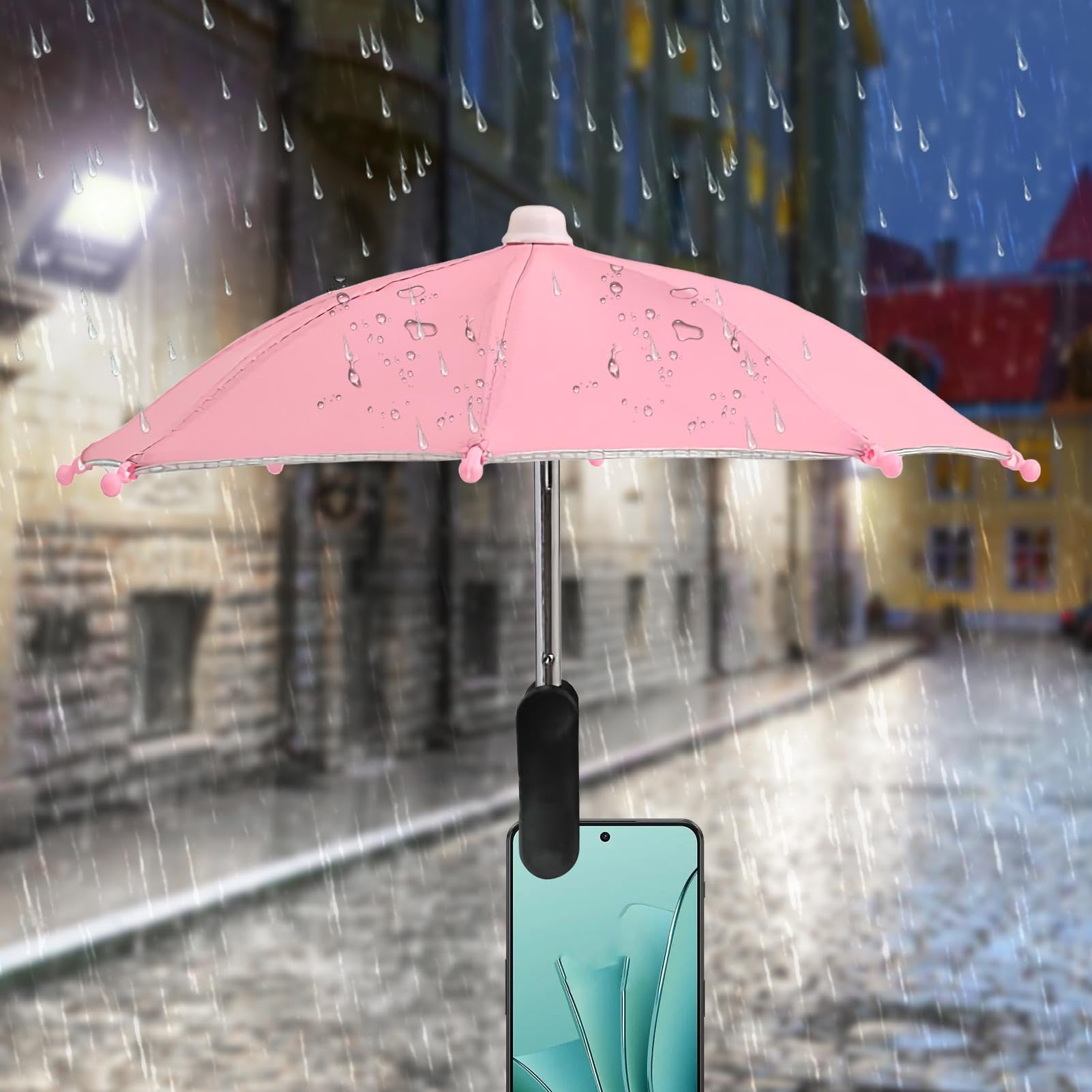 Generico Ombrello Per Telefono E Cellulare, Anti Abbagliamento Parasole Per Spiaggia E Navigazione Esterna,Riflesso Con Sa A Pressione Per Tablet Sedie Auto Bici Trekking E Viaggi Esterni