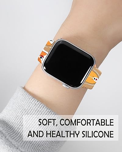 Miniatura 2 de Compatible con iWatch Band de 1.496 in, 1.575 in, 1.614 in, 1.654 in, 1.732 in, 1.772 in, 1.772 in, para mujeres y niñas, bonita correa de repuesto