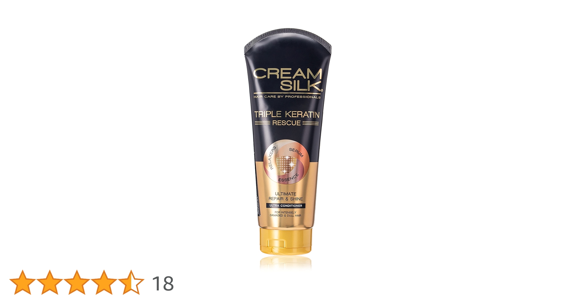 Cream Silk Triple Keratin Rescue Ultimate Repair & Shine