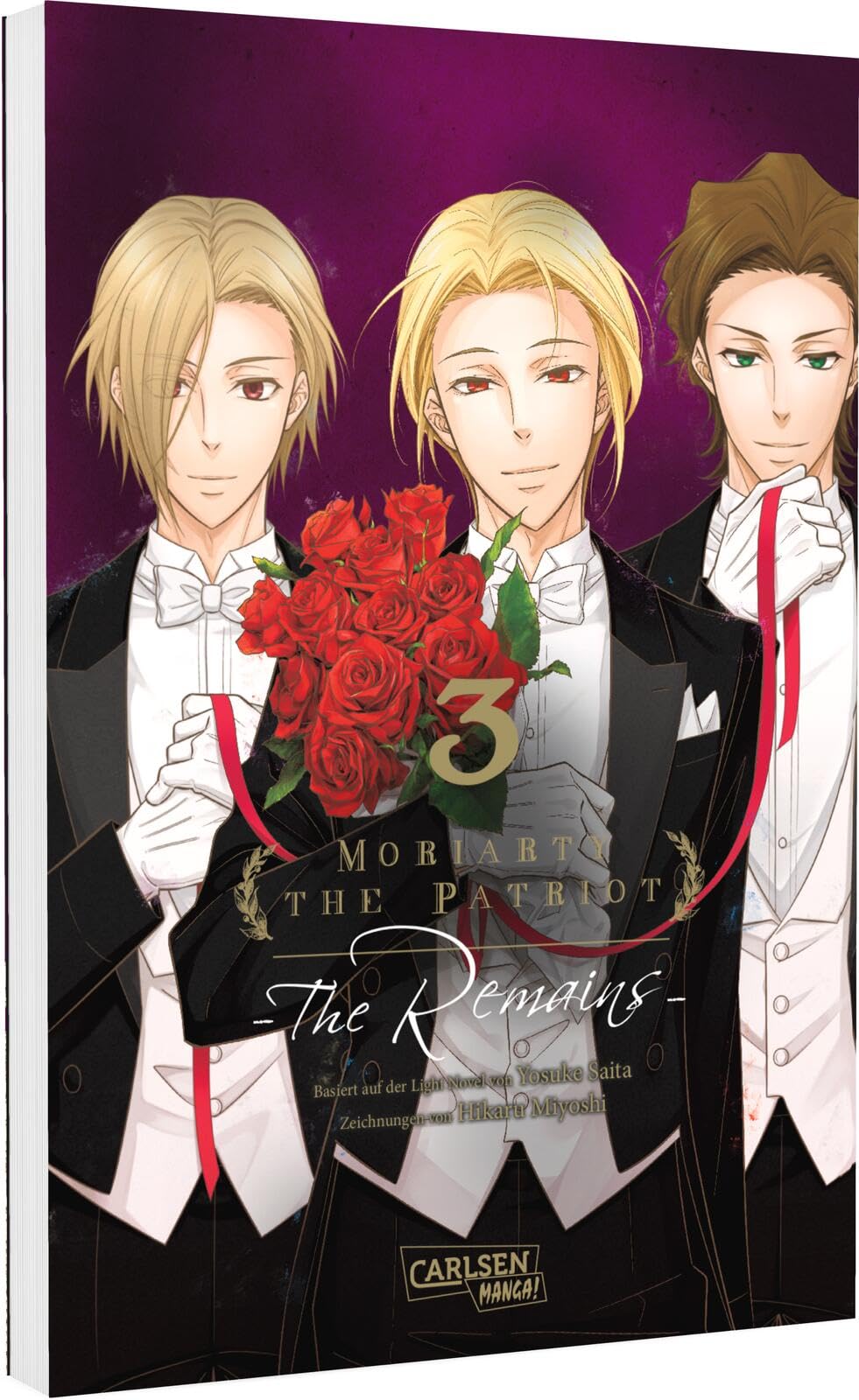 Moriarty the Patriot: The Remains 3: Mystery-Manga über die spannenden Kriminalfälle von Sherlock Holmes' größtem Gegenspieler