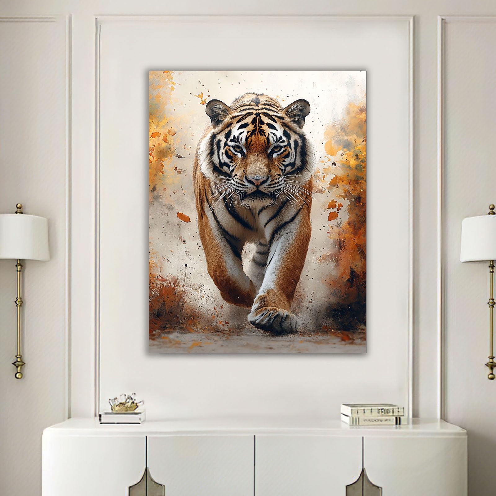 Amazon.com: IHAYATE Large Animal Canvas Prints Wall Art, Poster