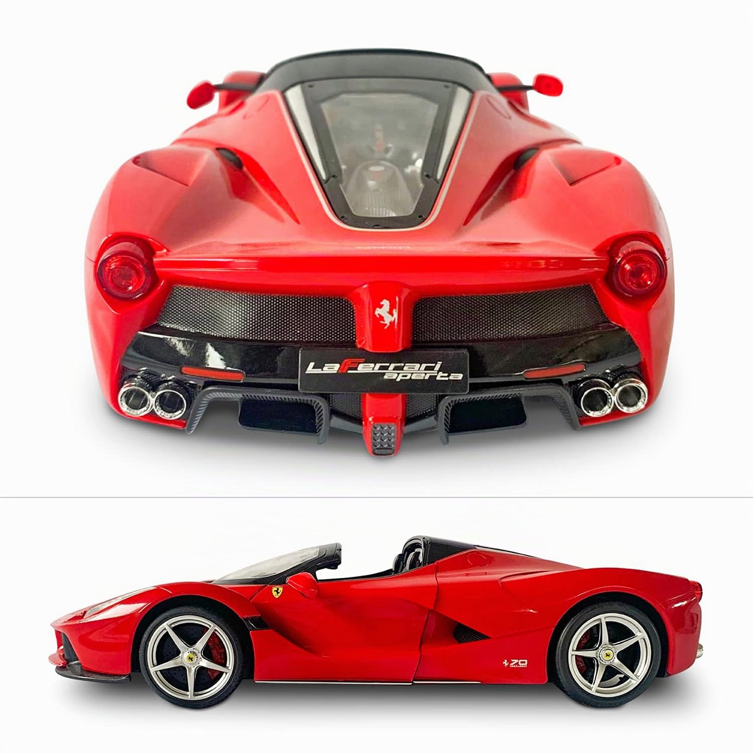 Mondo Motors, FERRARI LAFERRARI APERTA, Modello in Scala 1: 14, fino a 10 km/h di Velocità, Auto Giocattolo per Bambini 63447