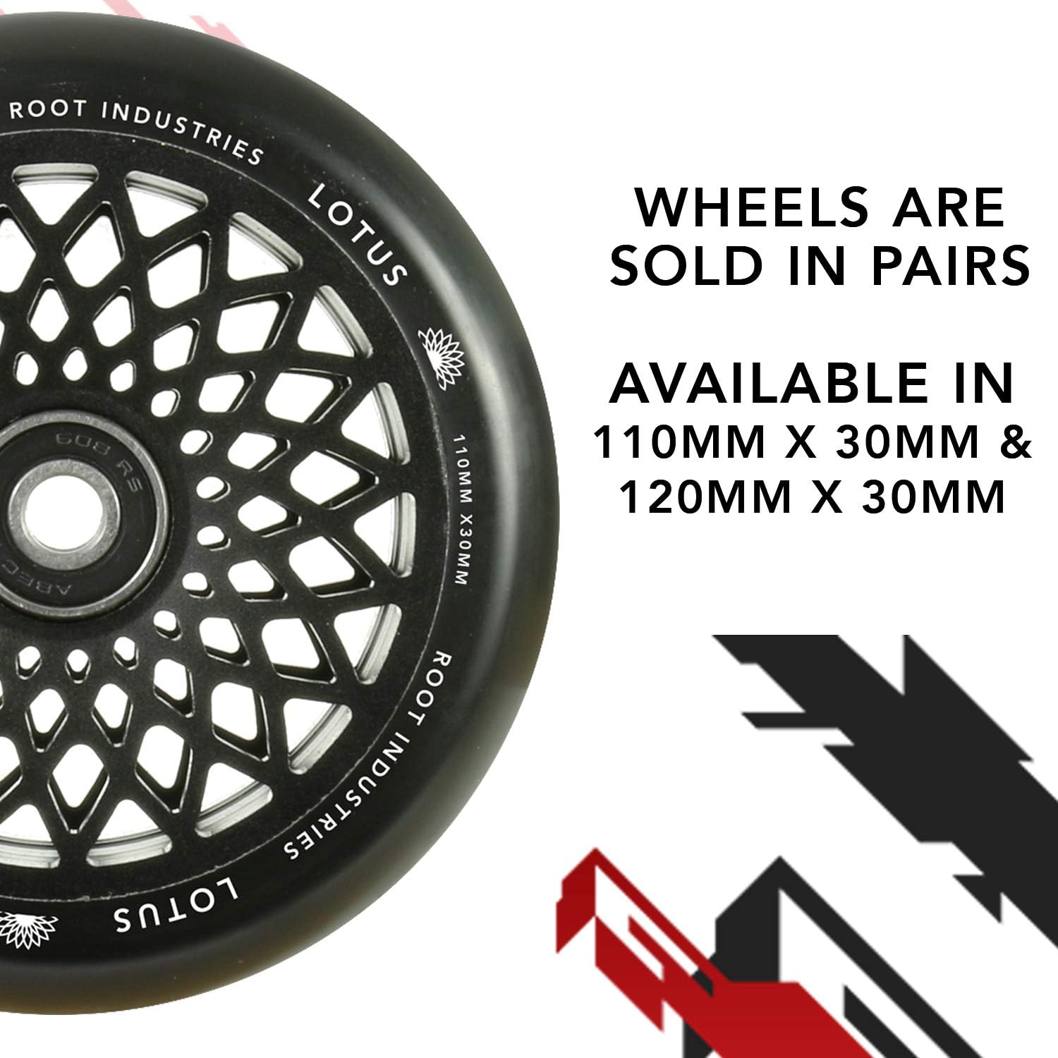 ROOT INDUSTRIES Lotus Wheels - 30mm Wide