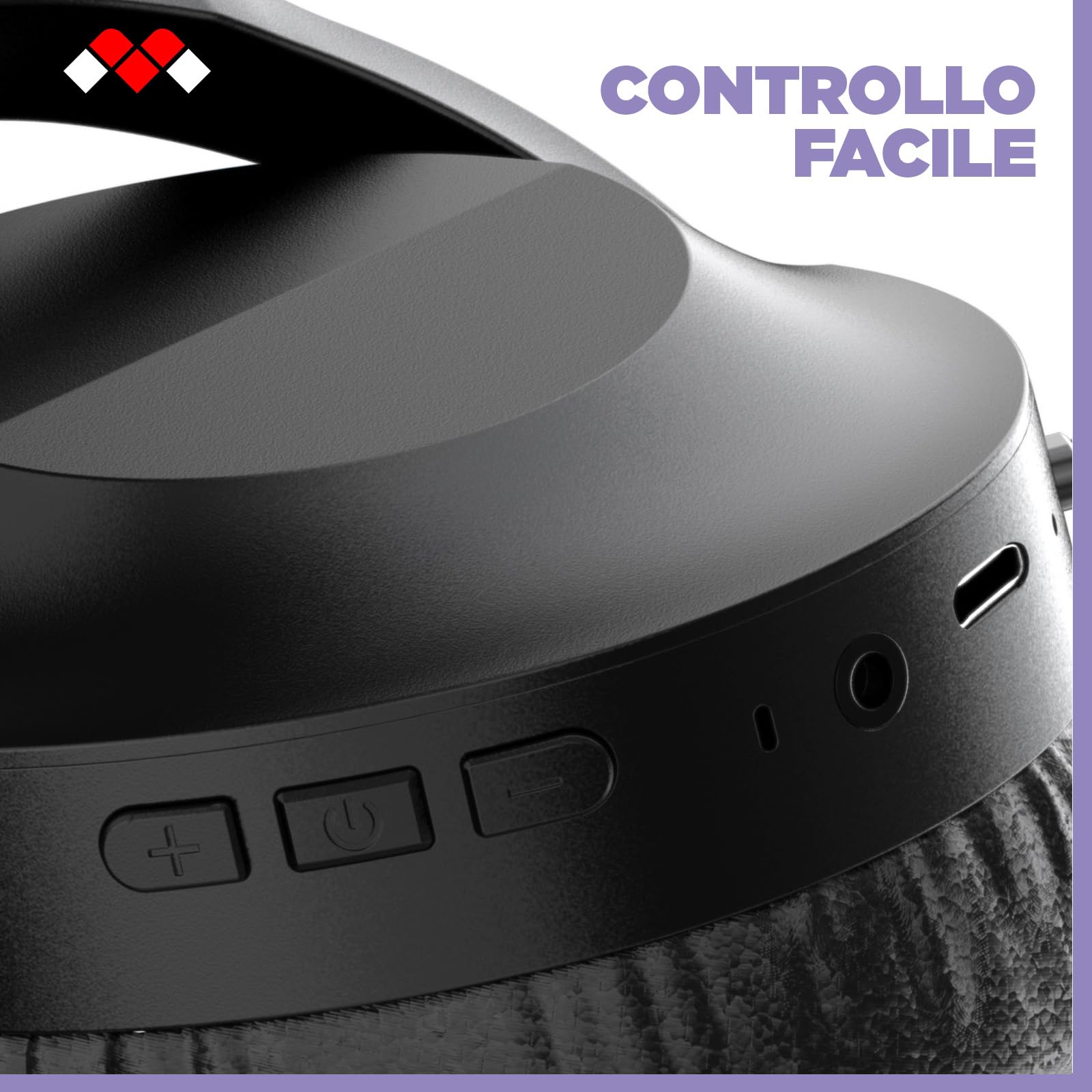 Meliconi MySound by Meliconi Speak Clear · Cuffie Bluetooth 5.3 — immagine 7 di 11