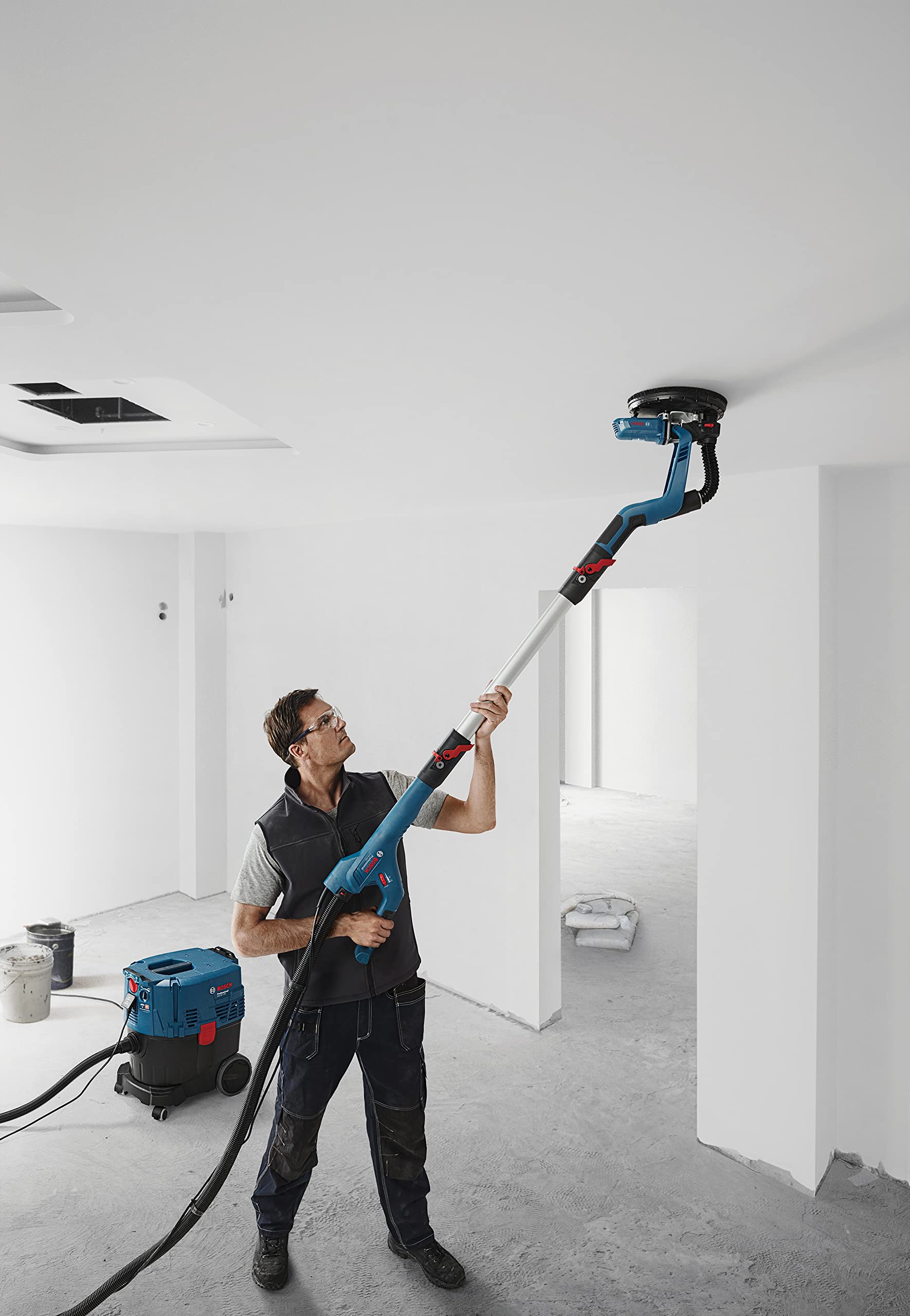 Bosch Accessories 1x Tubo de Extensión (do GTR 550, Longitud 600 mm, Accesorios Lijadoras para cartón-yeso)