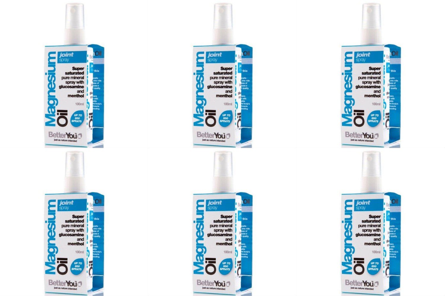 BetterYou - Magnesium Oil - Joint - 100ml (Case of 6)