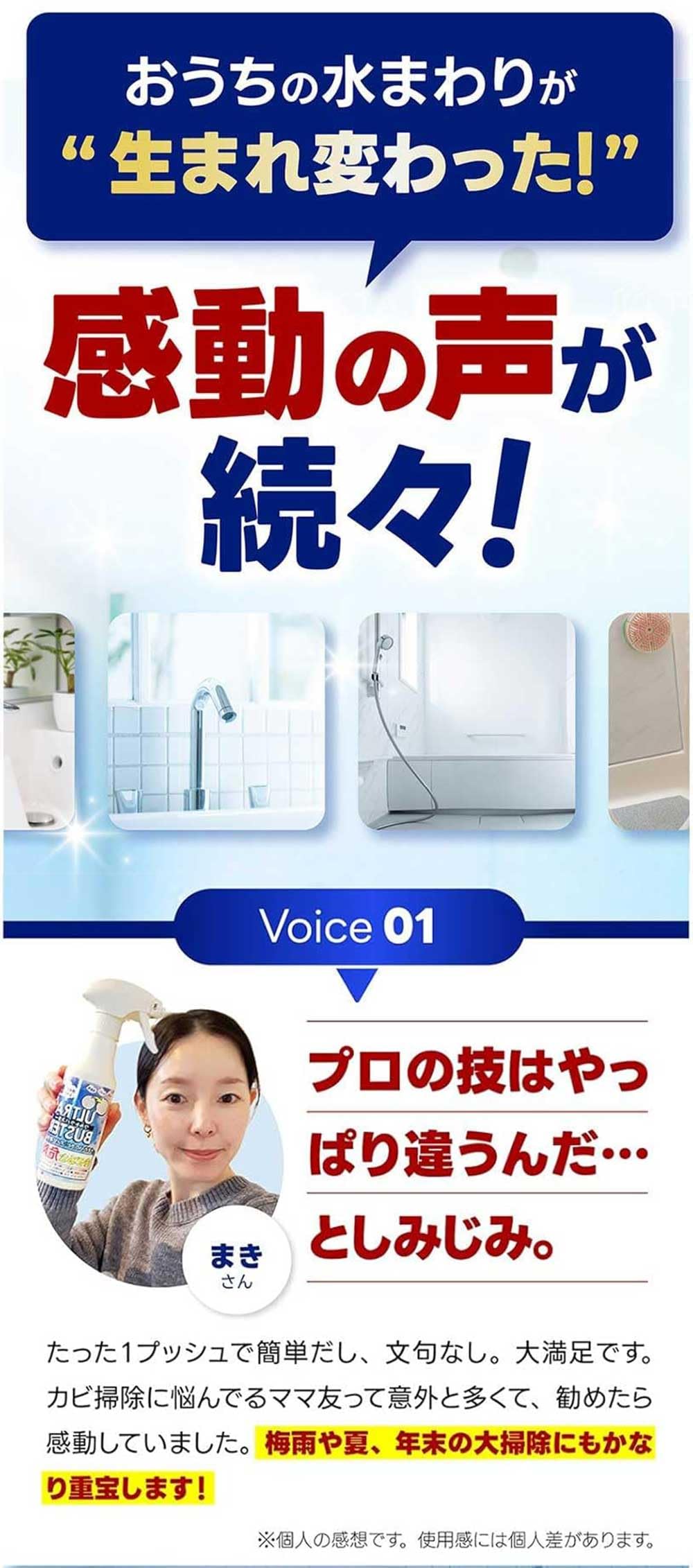 ULTRA BUSTER ウルトラバスター カビ取り用洗浄剤