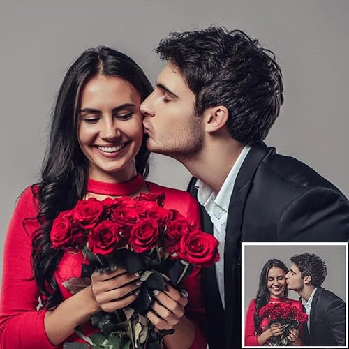 Miniatura 9 de Pintura de diamante personalizada 5D, foto de arte de diamante personalizada, tu propia imagen, kits de fotos de pintura de diamante, pintura por