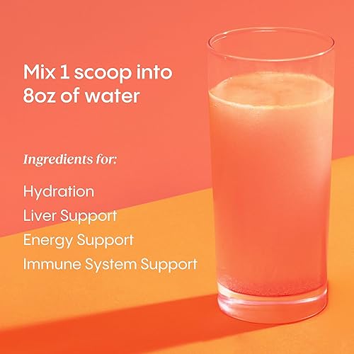 Miniatura 7 de Hydralyte Soporte hepático + mezcla de electrolitos con cardo mariano, cúrcuma, jengibre, tuna espinosa, extracto de té verde formulado para una