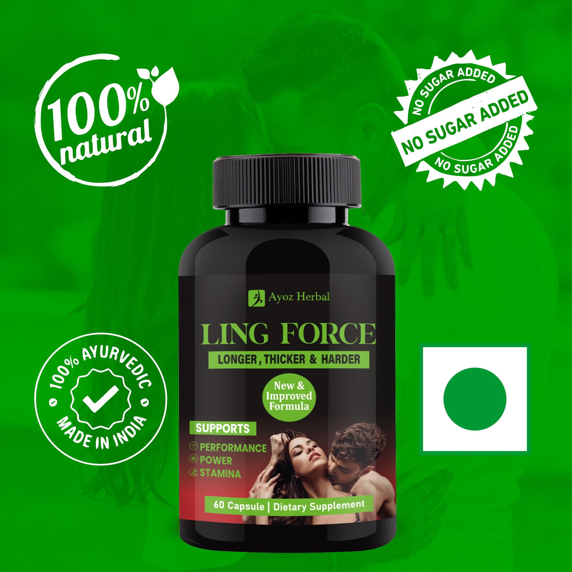Original Ling Force 60 Tablet for Man Long Time Mota Lamba Power Medicine — Amazon image 6