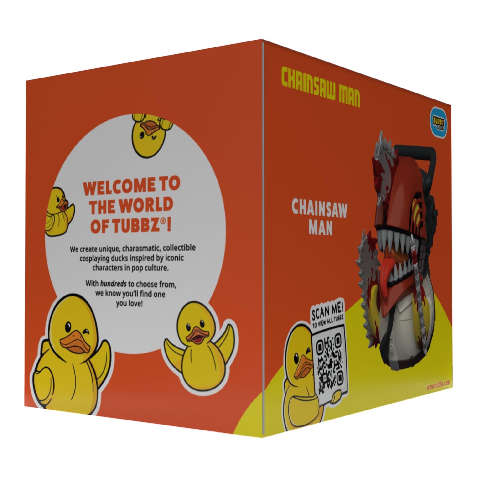 Amazon.com: TUBBZ Boxed Edition: Chainsaw Man Cosplaying Rubber
