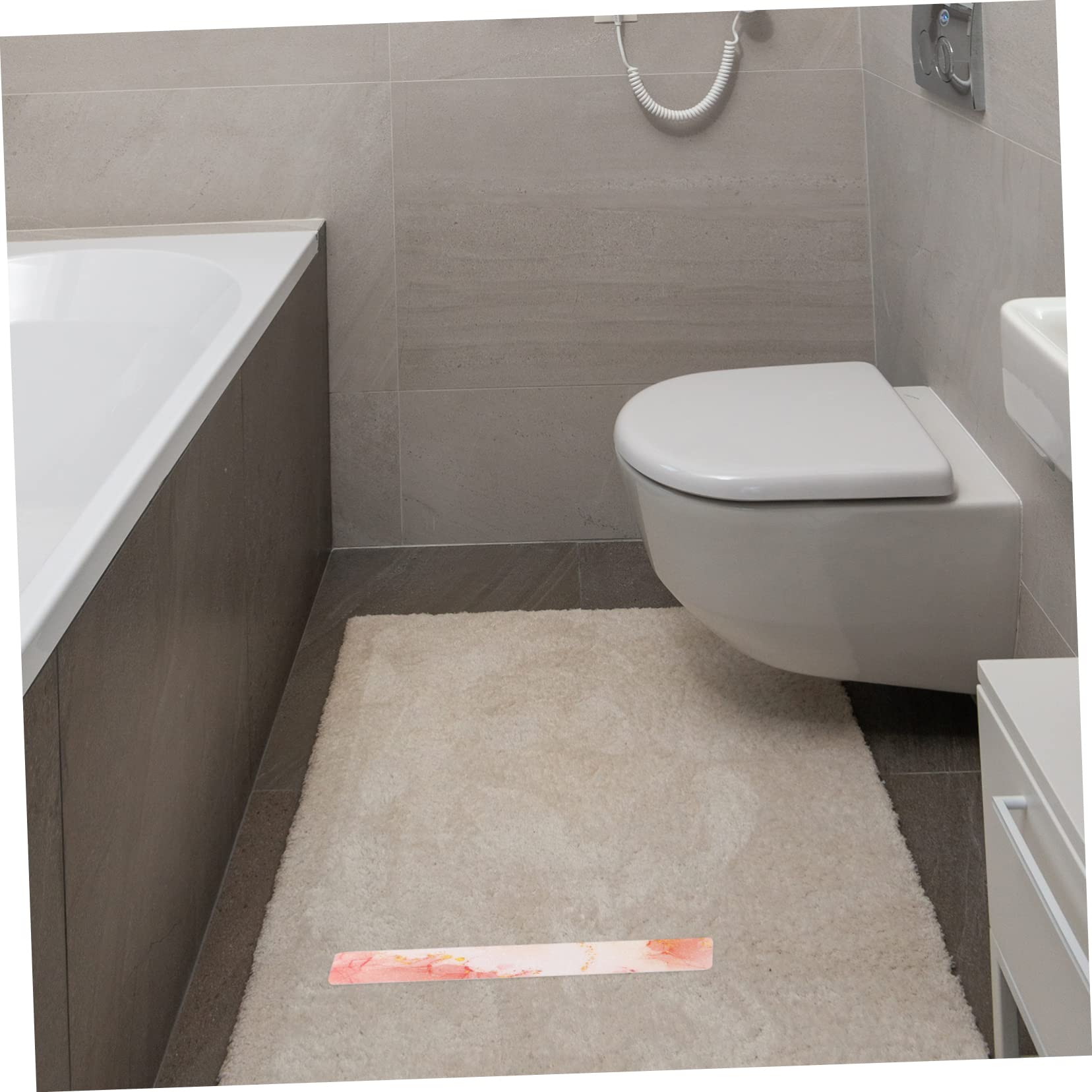 Alipis 72 Piezas Tira Antideslizante De La Bañera Vinilo Decorativo para Bañera Ducha Bañera Pegatinas Cinta Anti-bañera contra El Baño Pegatinas Anti-Pegatinas Tira De Pedales Piso Peva