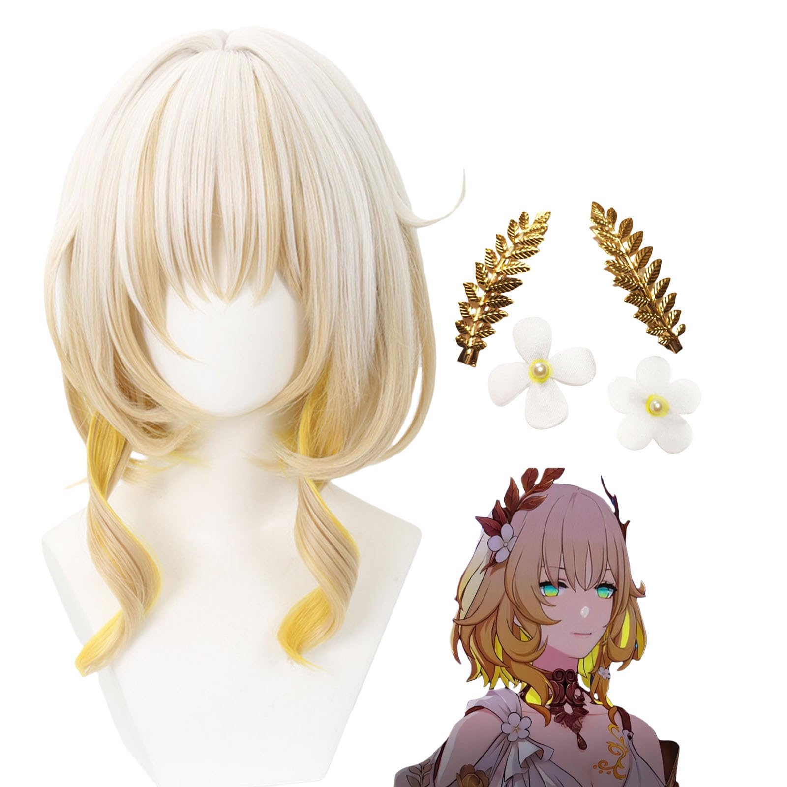 アグライア ウィッグ セット済 崩壊スターレイル HonkaiStarRail アグライア-Aglaea コスプレウィッグ