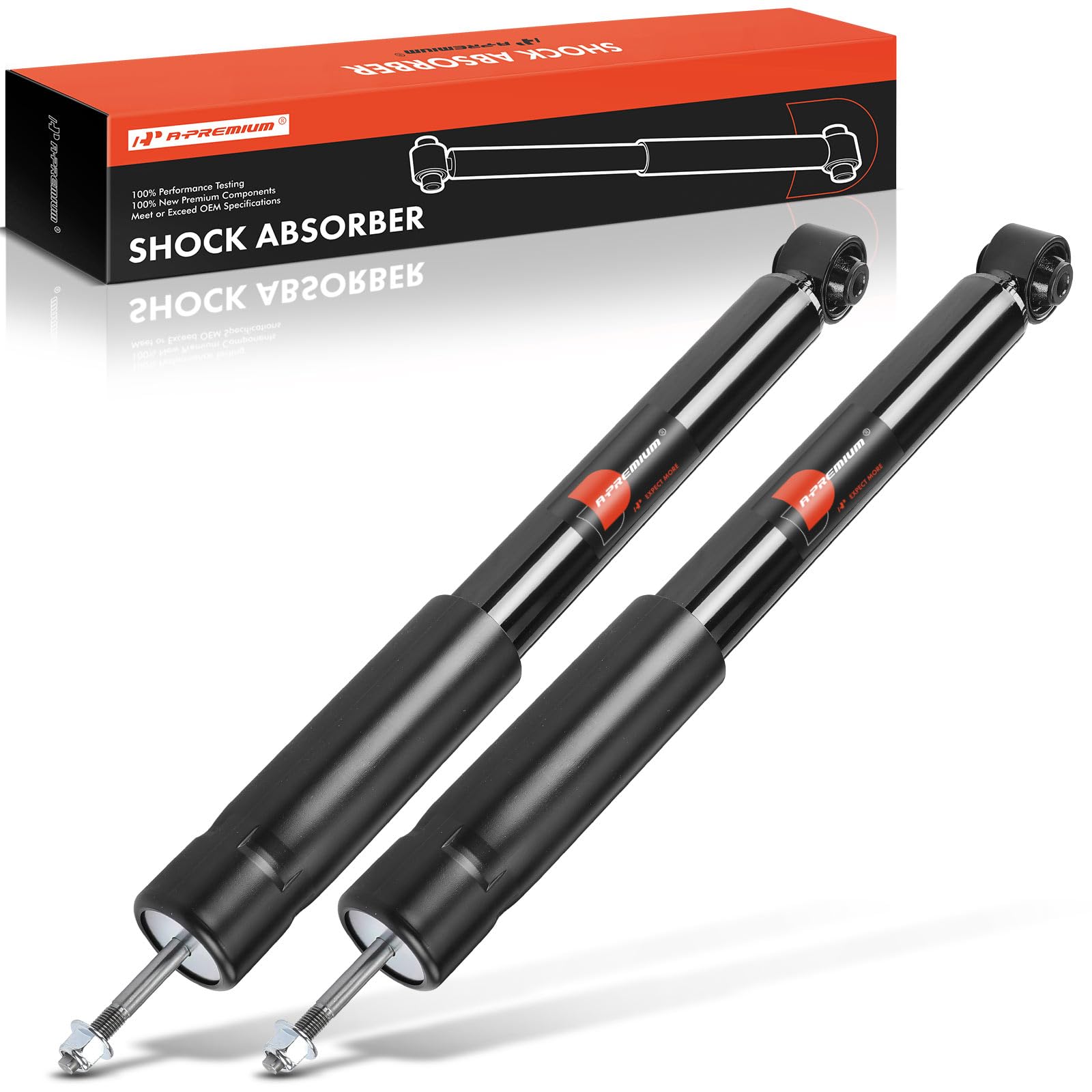 Amazon.com: A-Premium Rear Shock Absorbers, Set of 2 - Compatible